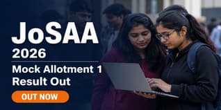 JoSAA 2026 Mock Seat Allotment 1 Result Out at josaa.nic.in; Check Steps to Modify Choices Before Mock Round 2